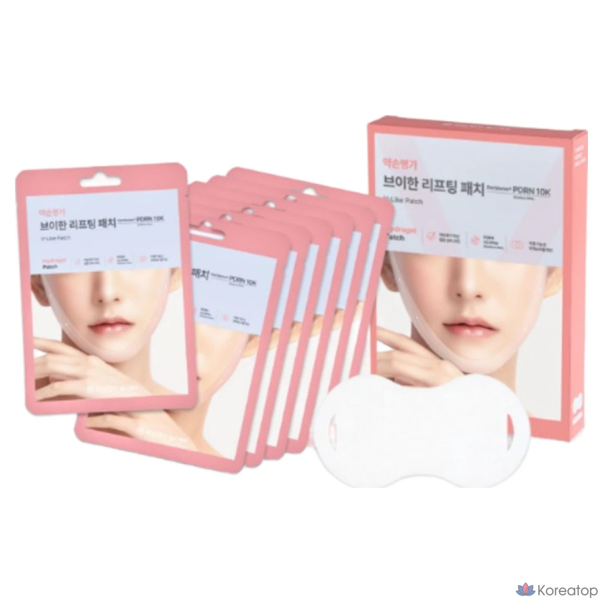 Патчи для лица LOLO SKINNY V-Han Lifting Patch, 4 шт.