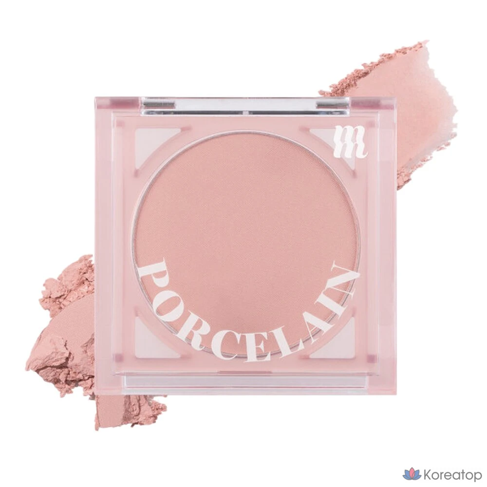 Румяна для щек Mudge Forcelin, 4,2 г, розовые, 1 шт