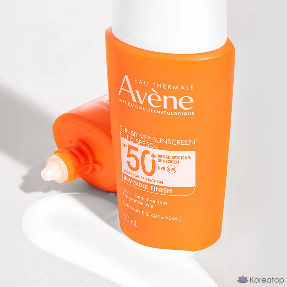 Солнцезащитный флюид Avene Sun Sensitive Sun Fluid SPF50+ PA++++, 50 мл, 1 шт.
