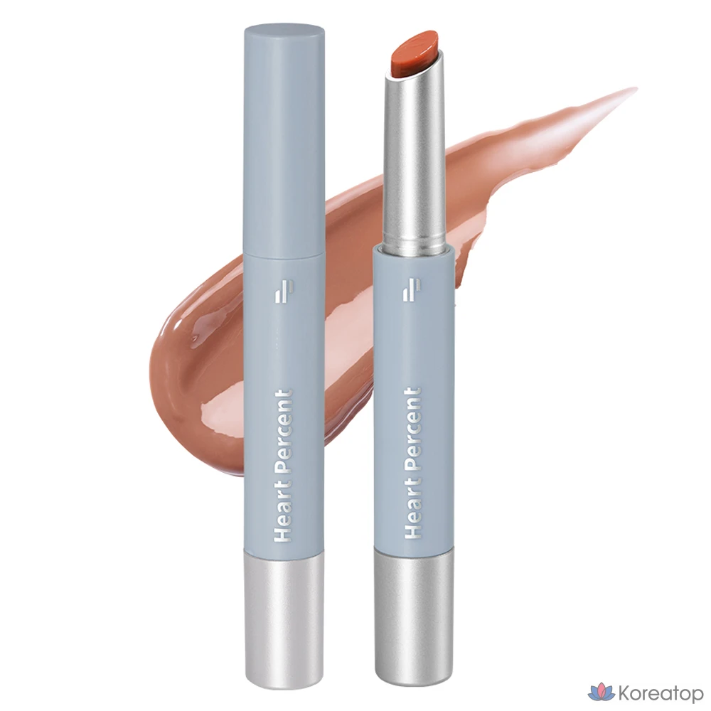 Губная помада Heartpercent Dot On Mood Dewy Melting Lipstick, оттенок 03 Like Caramel, 1.5 г, 1 шт.