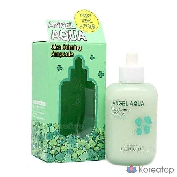 Успокаивающая ампула BEYOND Angel Aqua Cica, 100 мл, 1 шт.