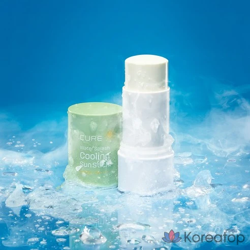 Солнцезащитный стик Kim Jeong Moon Aloe Cure Water Splash Cooling Sun Stick Jeju Edition SPF50+ PA++++ 23г