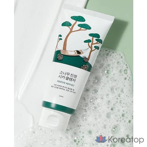 Очищающее средство для лица Round Lab Pine Calming Cica