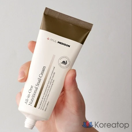 Питательный крем PAUL MEDISON All-in-One с экстрактом улитки, 100 мл, 1 шт.