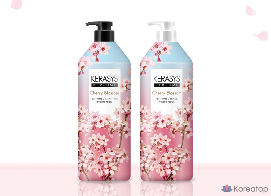 Парфюмированный шампунь KeraSys «Вишневый цвет», 1 л, 1 шт., фото 2