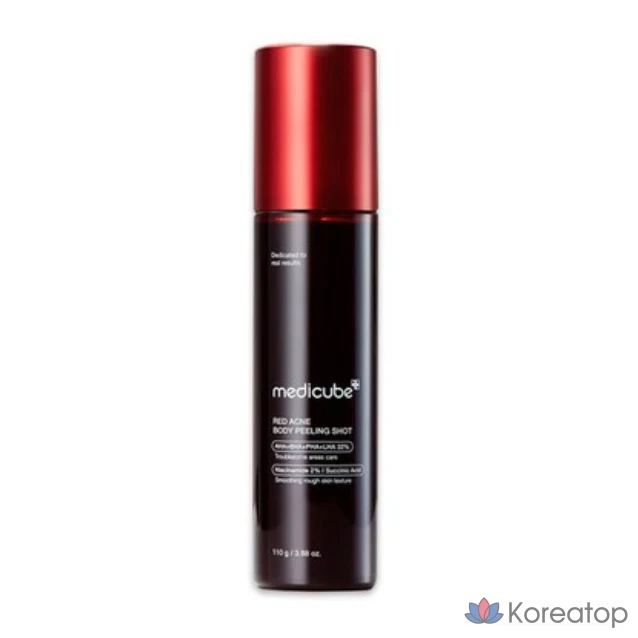 Пилинг для тела Medicube Red Acne Body Peeling Shot, 110 г, 1 шт.