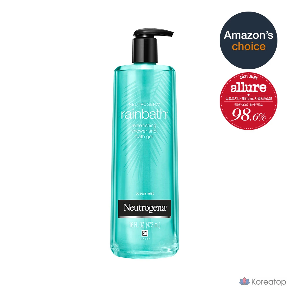 Гель для душа Neutrogena Rainbath Ocean Mist с ароматом чистой воды, 473 мл, 1 шт.