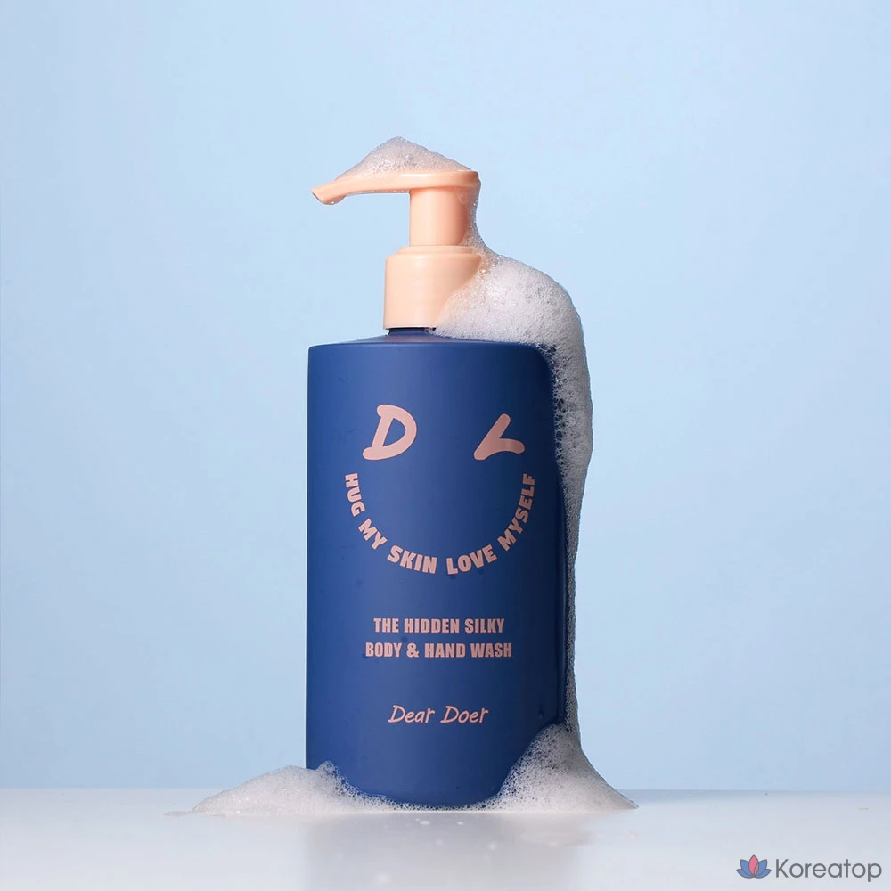 Dear Doer The Hidden Fragrant Vegan Hypoallergenic Body Wash, Olive Young Moisturizing Shower Gel, 1 шт., 300 мл