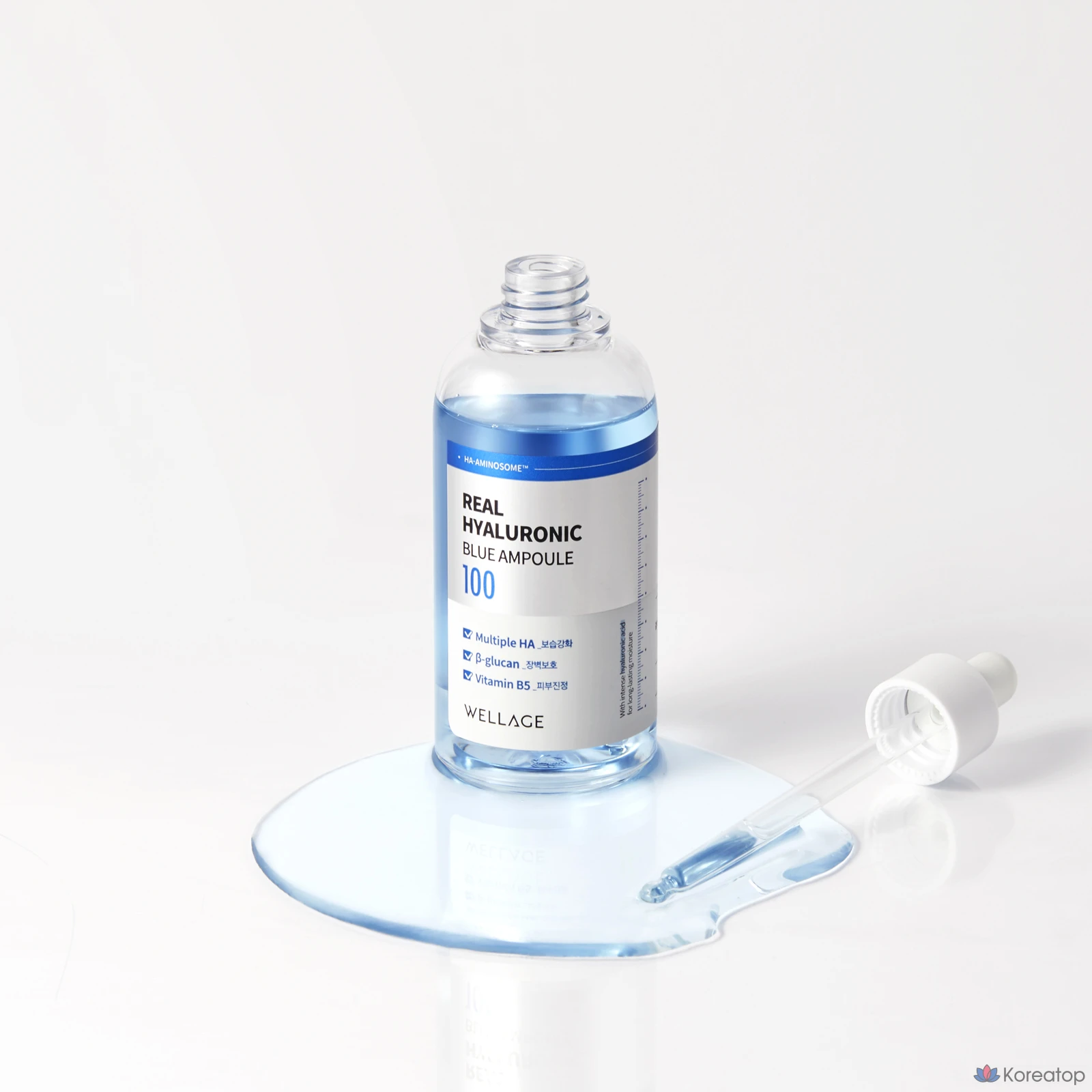 Wellage Real Hyaluronic Blue 100 ампул по 100 мл + 75 мл, 1 шт.