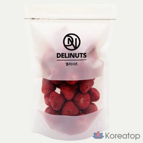 Сублимированные клубничные чипсы Deli Nuts