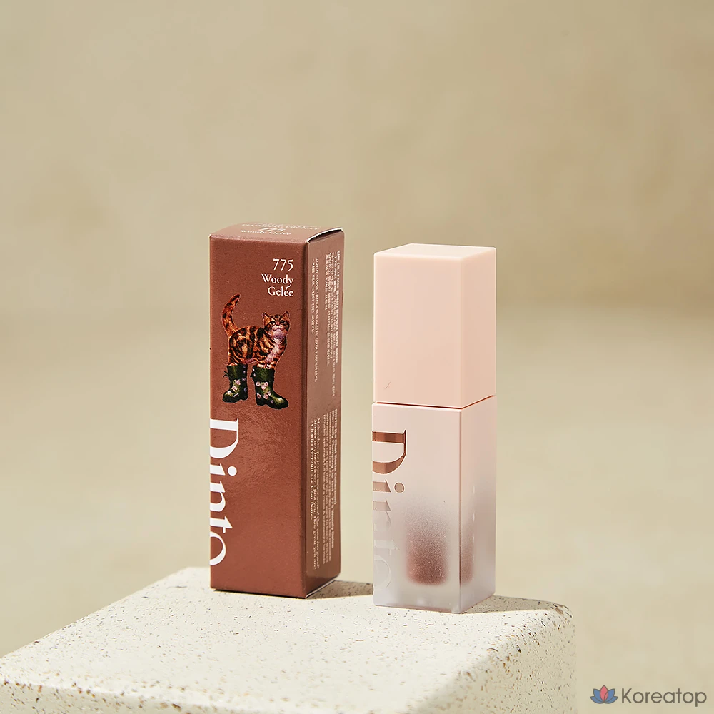 Тинт для губ Dinto Blur Jelly Plumping Lip Tint, оттенок 775 Woody Jule, 1 шт., фото 3