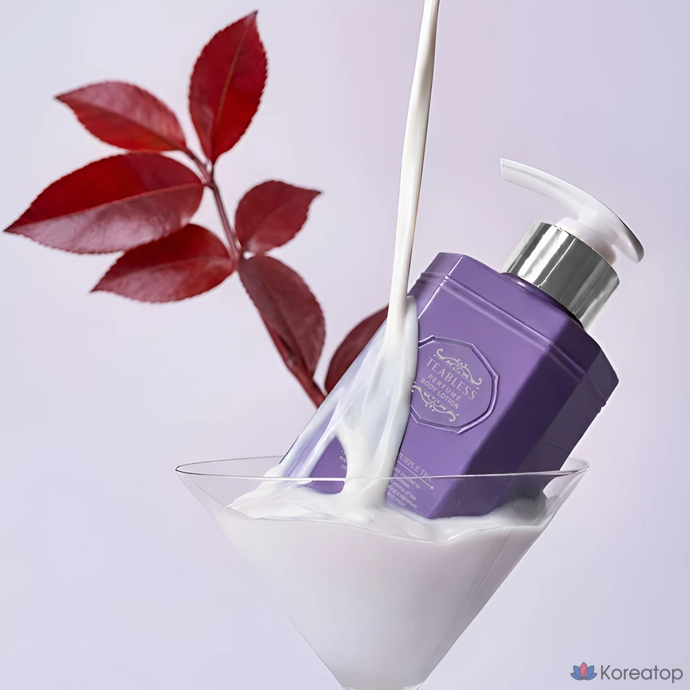 Лосьон для тела TEABLESS Perfume Body Lotion Purple Tea Floral Woody, 250 г, 1 шт.