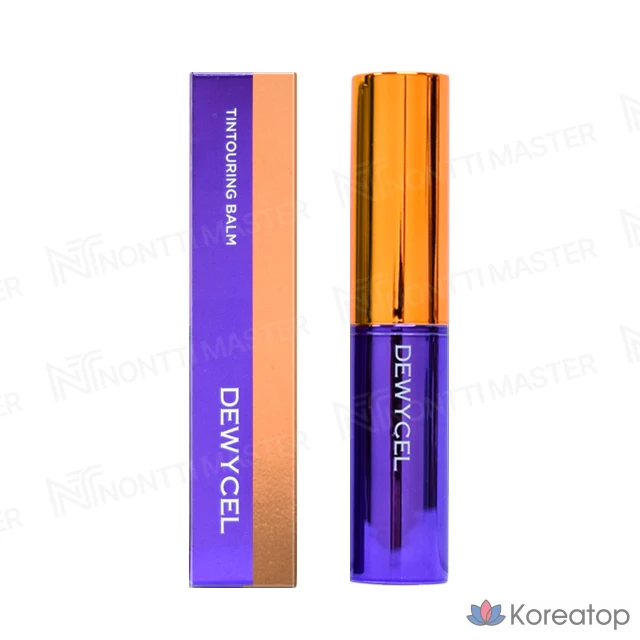 Бальзам-тинт для губ DEWYCEL Teinturing Tint Balm, оттенок Rare Coral, 4.5 г, 1 шт.