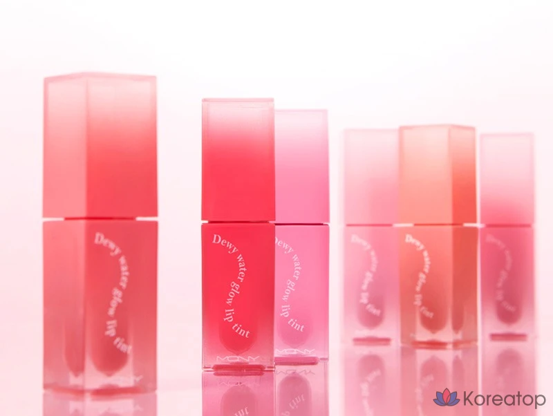 Тинт для губ Mqny New York Dewy Water Glow Tint, оттенок 04 Rose Bonbon, 3,5 г, 1 шт.