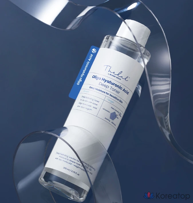 Тонер THE LAB by blanc doux Oligo Hyaluronic Acid Low Molecular Deep Toner, 300 мл, 1 шт., фото 2