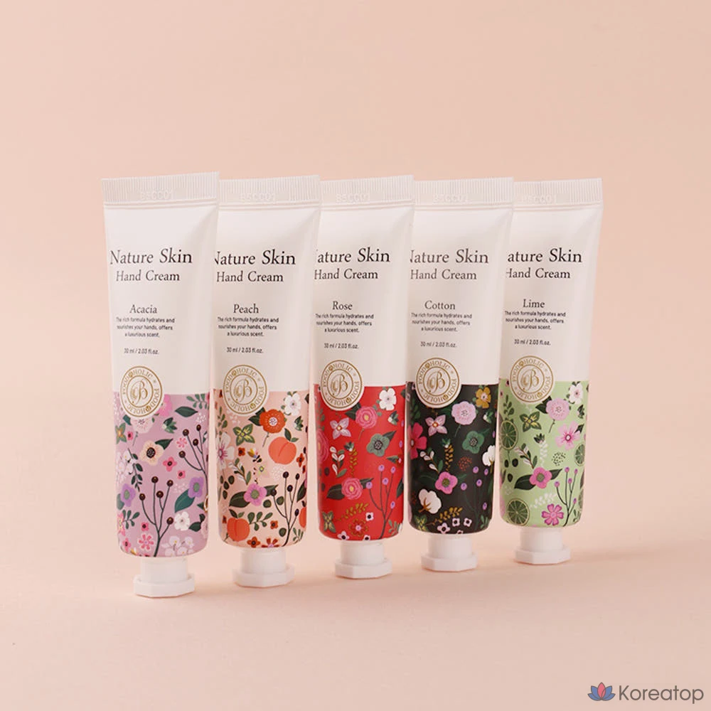 Крем для рук FoodaHolic Nature Skin Hand Cream Cotton, 30 мл, 1 шт., фото 3