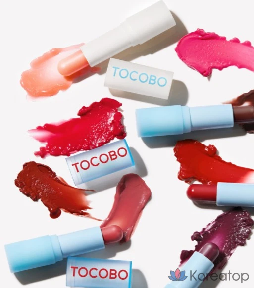 Тинт-бальзам для губ Tocobo Glass Tinted Lip Balm, оттенок 011 Flush Cherry, 3.5 г, 1 шт., фото 3