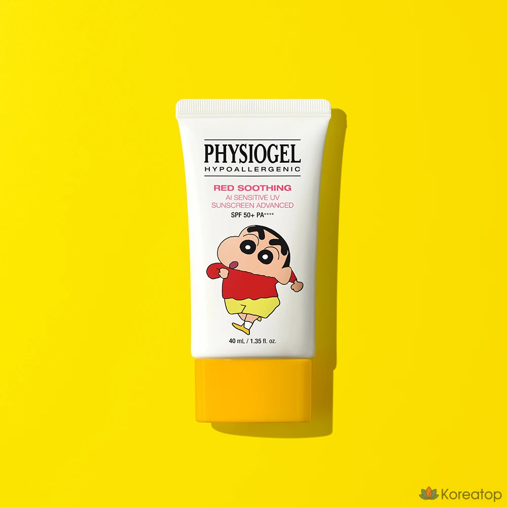 Physiogel Jjanggu Red Soothing AI Sensitive UV Sunscreen Advanced SPF50+ PA++++, 40 мл, 1 шт.