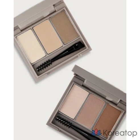 Палитра для бровей The Face Shop Ink, оттенок 02 Пепельно-серый