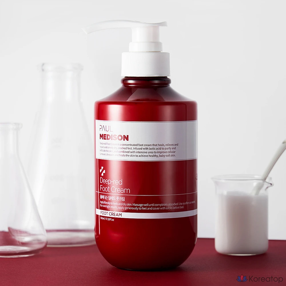 Крем для ног PAUL MEDISON Deep Red, 1 шт., 510 мл