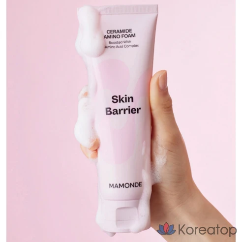 Очищающая пенка Mamonde Ceramide Amino Cleansing Foam
