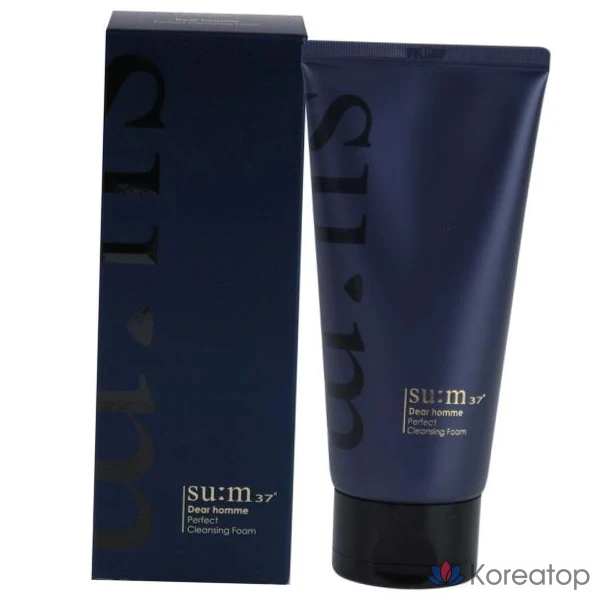 Мягкая пенящаяся очищающая пенка для мужчин, 160 мл