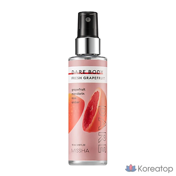 Спрей для тела Missha Dare «Освежающий грейпфрут», 105 мл, 1 шт.