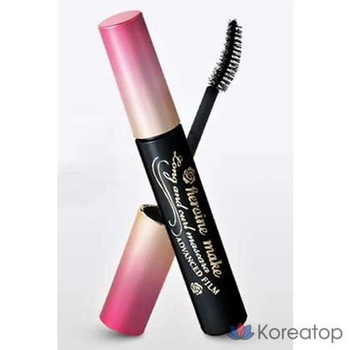 Тушь для ресниц Heroine Make Long &amp; Curl Advanced Film Mascara, оттенок 01 Deep Black