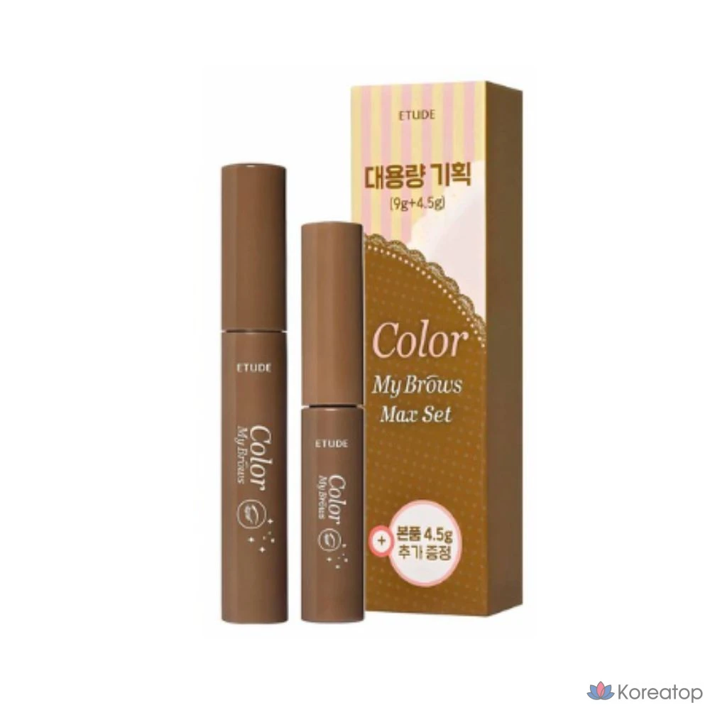 Тинт для бровей Etude House True My Brow Cara, оттенок Natural Brown, 13.5 г, 1 шт.