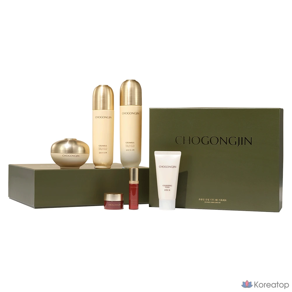 Набор для планирования от Chogongjin Goldseol Basic Cosmetics, 3 предмета, 1 комплект.