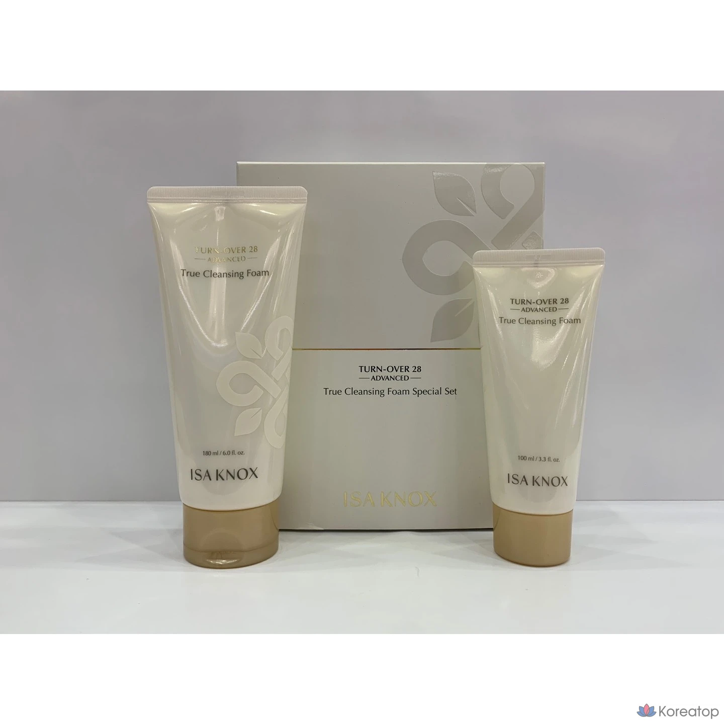 Очищающая пенка Isa Knox Turnover 28 AD Advanced True Cleansing Foam, 180 мл + 100 мл, 1 шт.