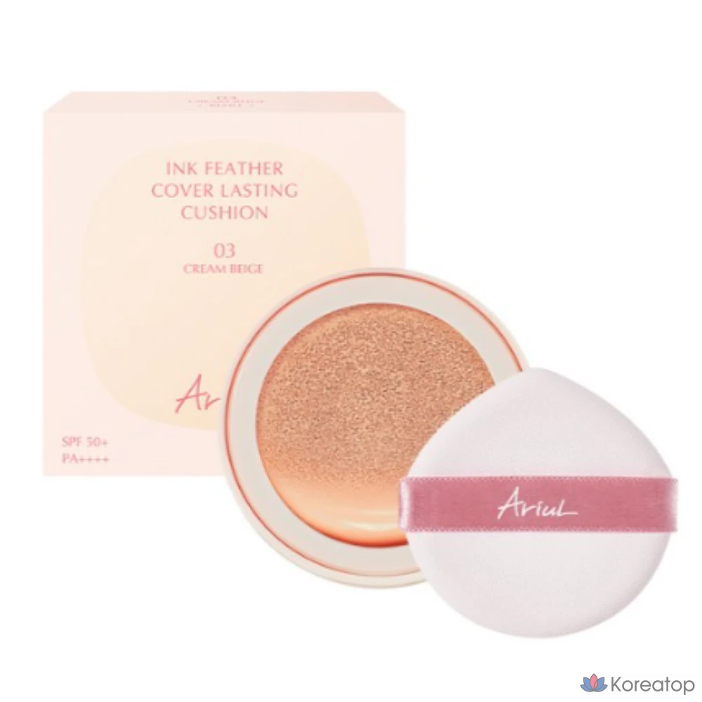 Сменный картридж Ariul Ink Feeder Lasting Cushion 15 г, SPF50+ PA++++, 03, кремово-бежевый, № 22, 1 шт.