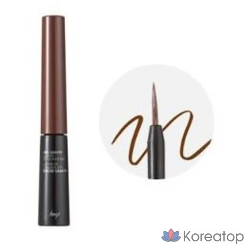 Жидкая подводка для глаз The Face Shop fmgt Inkgraphy Liquid Liner EX, оттенок 02 Deep Brown
