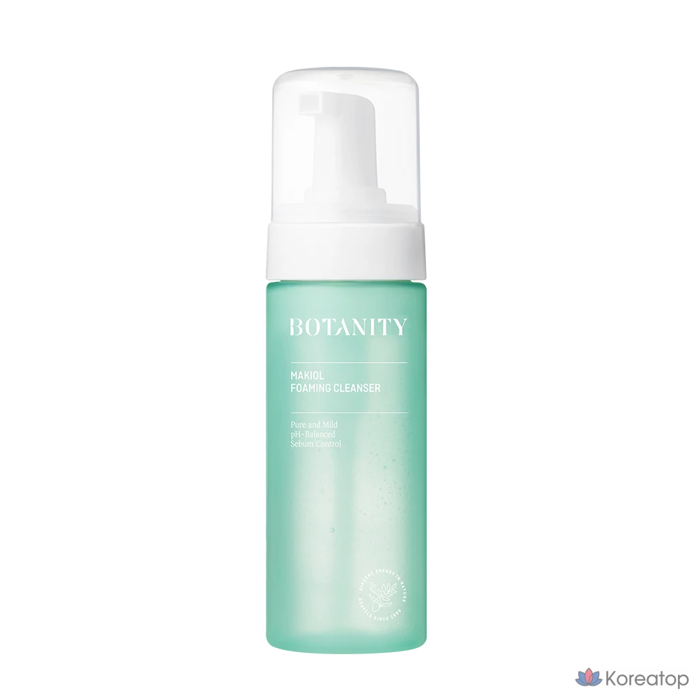 Пенящееся очищающее средство BOTANITY Macchiol, мягкое, слегка кислое очищающее средство, 150 мл, 1 шт.