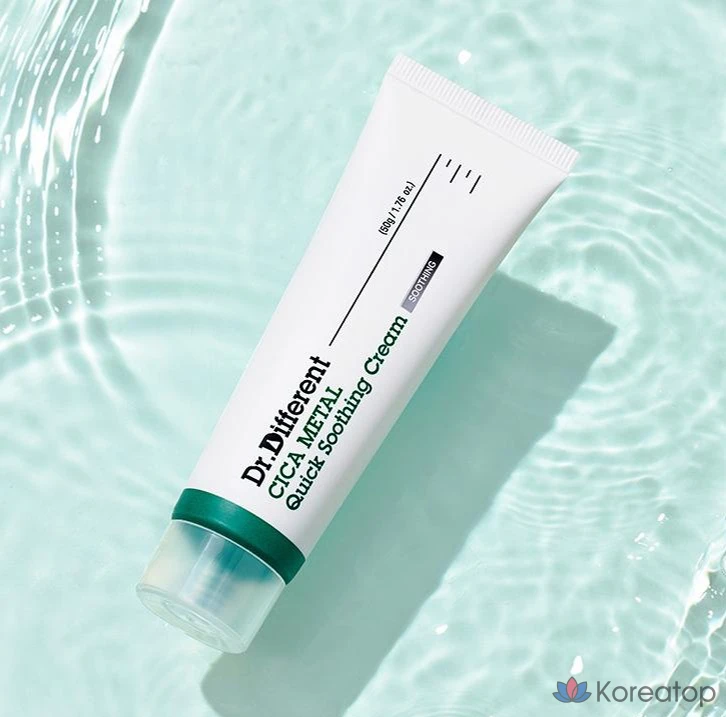 Успокаивающий крем Dr. Different Cica Metal Quick Soothing Cream, 50 г, 1 шт.