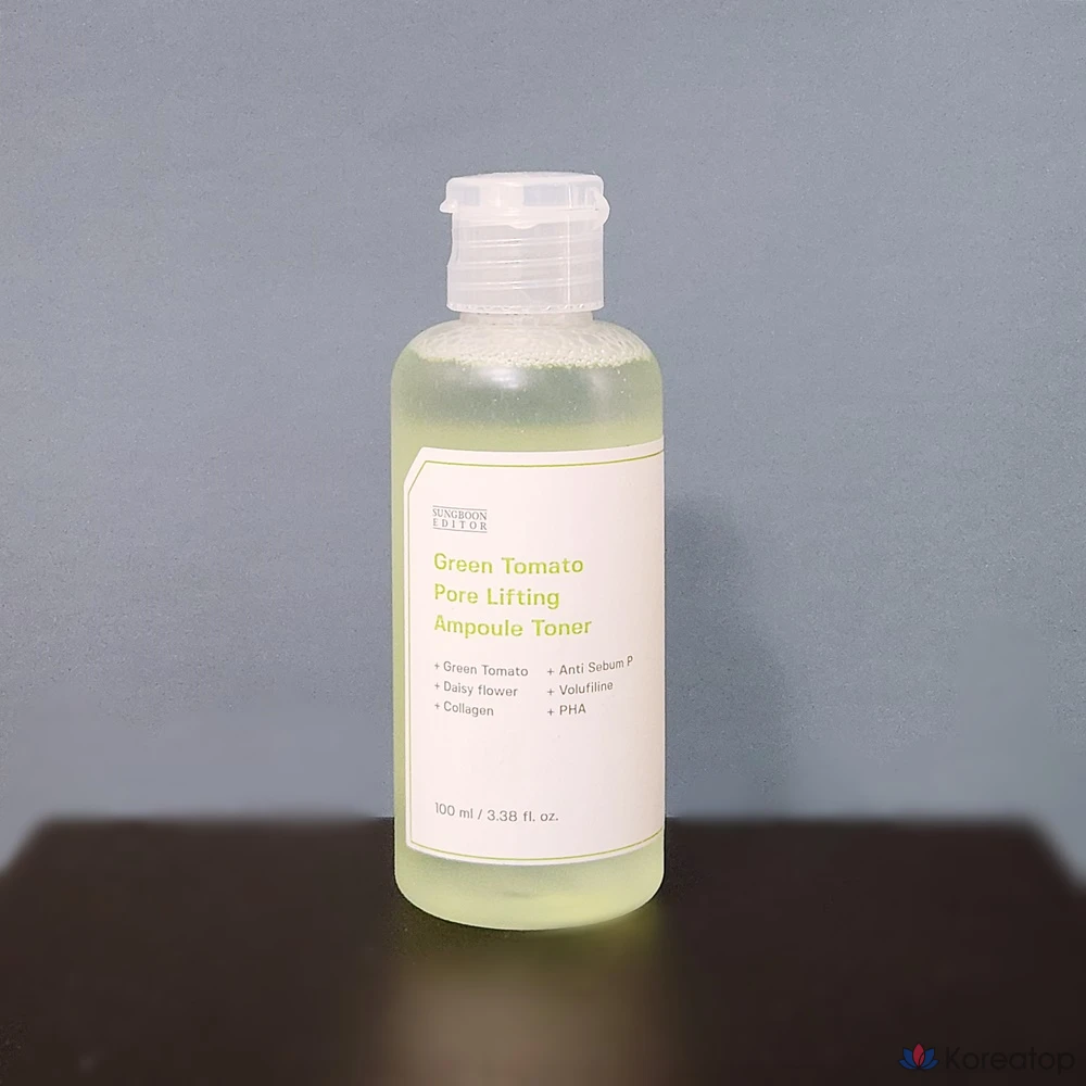 Тоник-ампула для сужения пор с зеленым томатом от Ingredient Editor, 100 мл, 1 шт.