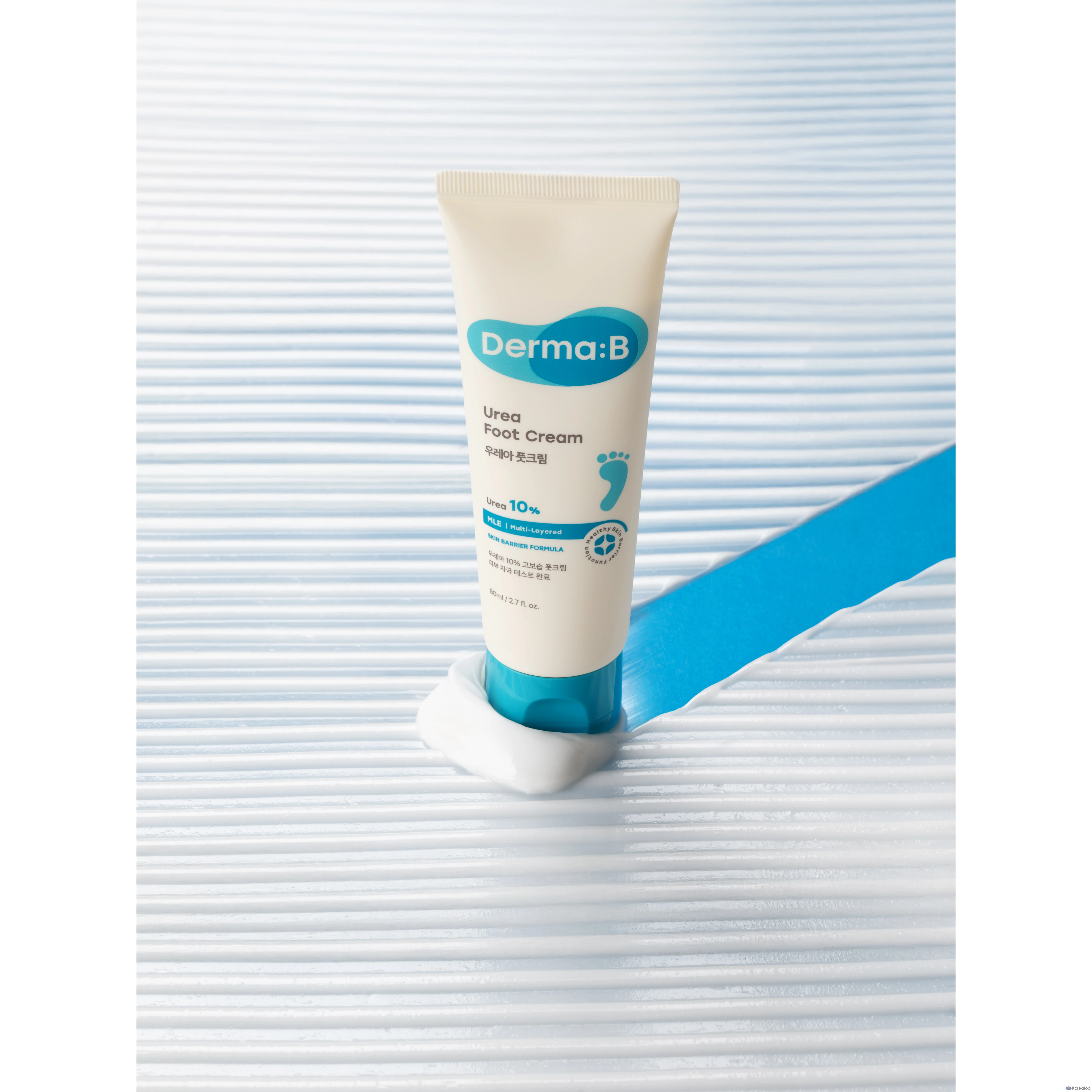 Крем для ног DERMA:B Urea 9.8 Foot Cream, 80 мл, 1 шт.