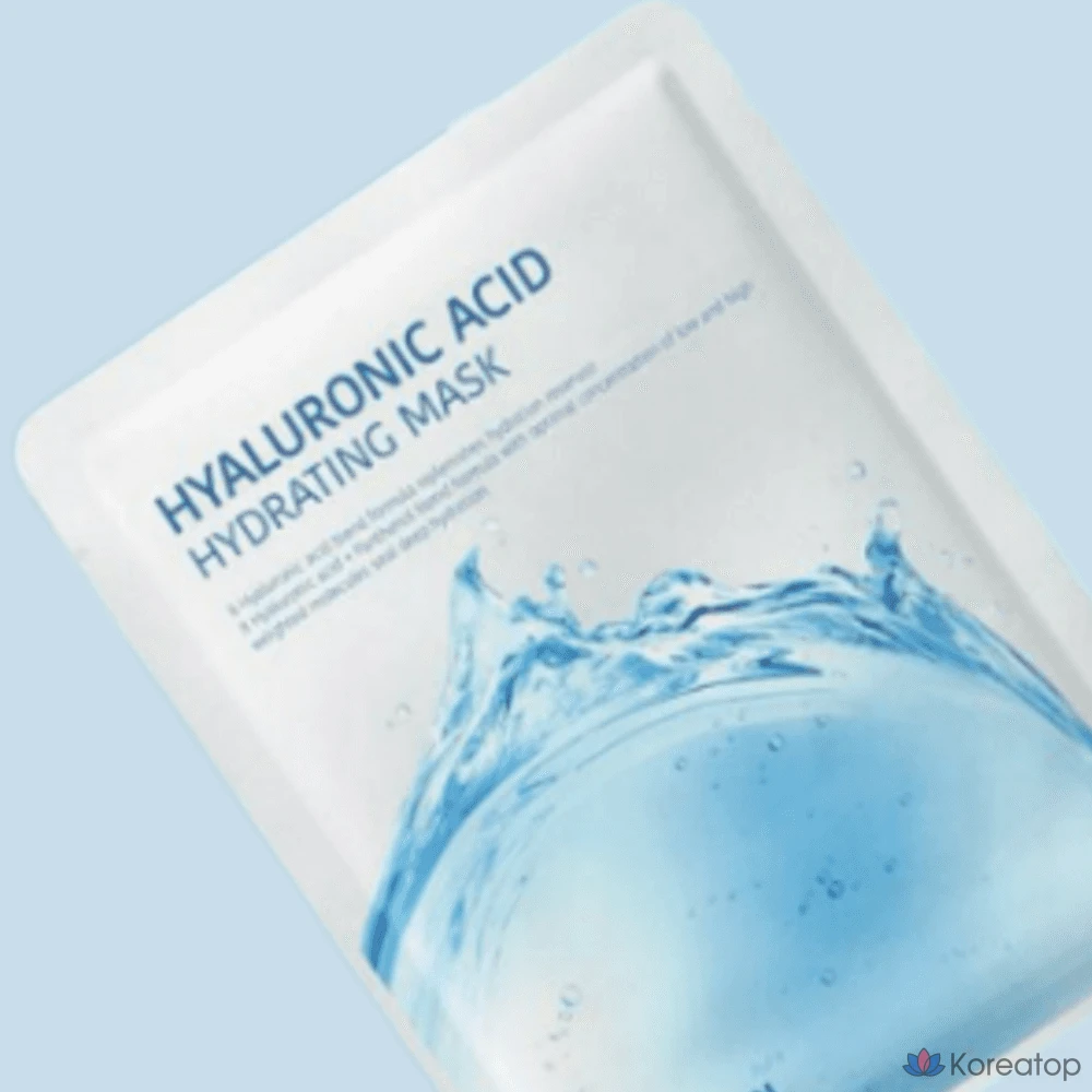 Увлажняющая маска с гиалуроновой кислотой, 30 листов, 1 штука, 30 штук, фото 3