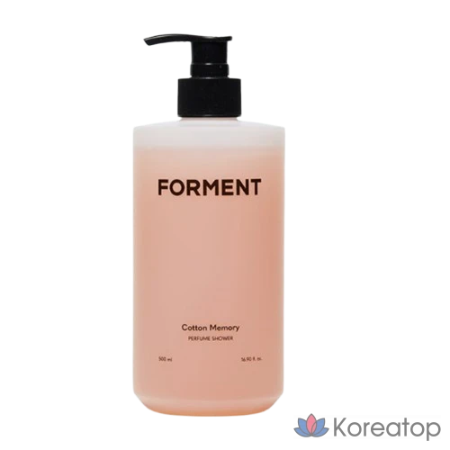 Парфюмерная композиция для душа Forment All-in-One Perfume Shower Cotton Memory, 500 мл, 1 шт.