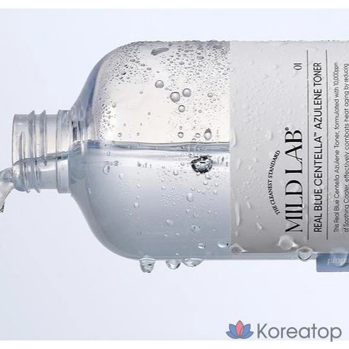 Тонер с центеллой и азуленом Mild Lab Real Blue, 300 мл