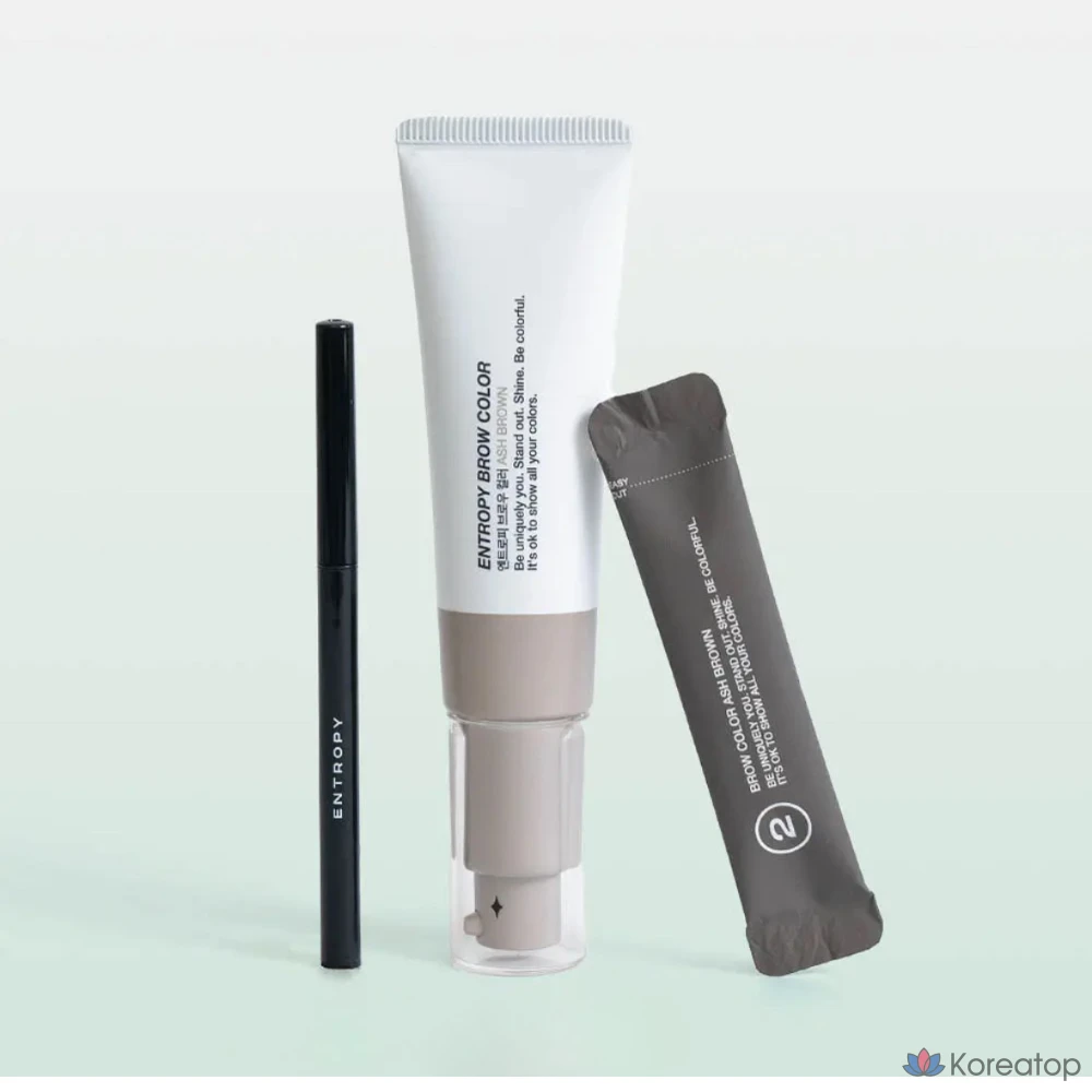 Краска для бровей Entropy Makeup, пепельно-коричневый цвет, 1 шт.