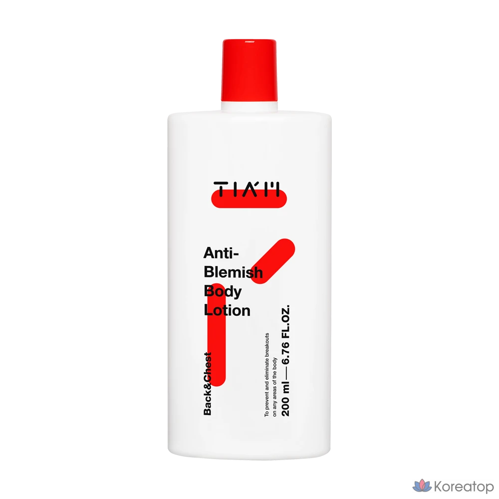 Лосьон для тела Tiam против несовершенств кожи, 200 мл, 1 шт.