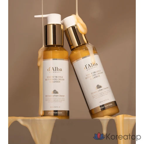 d&#039;Alba Гидрофильное масло White Truffle Return Oil Cream Cleanser , 150 мл, 2 шт