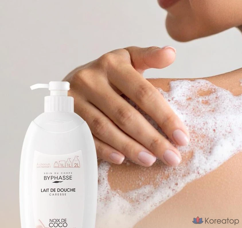 Гель для душа Byphasse Large Capacity High Moisture Body Wash Coconut, 1 л, 1 шт.
