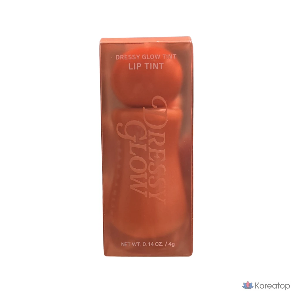 Тинт для губ Dear Dahlia Dressy Glow Tint, оттенок Apricot Tinge, 1 шт.