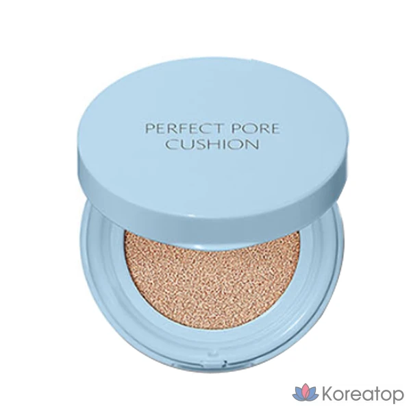 Тональный крем-кушон The Saem Saemmul Perfect Pore Cushion Foundation, 12 г, оттенок 02 Natural Beige, 1 шт.