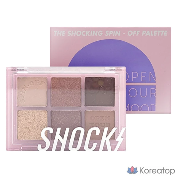 Палитра теней Tony Moly The Shocking Spin-Off Palette 04 Popmauve, 1 шт.