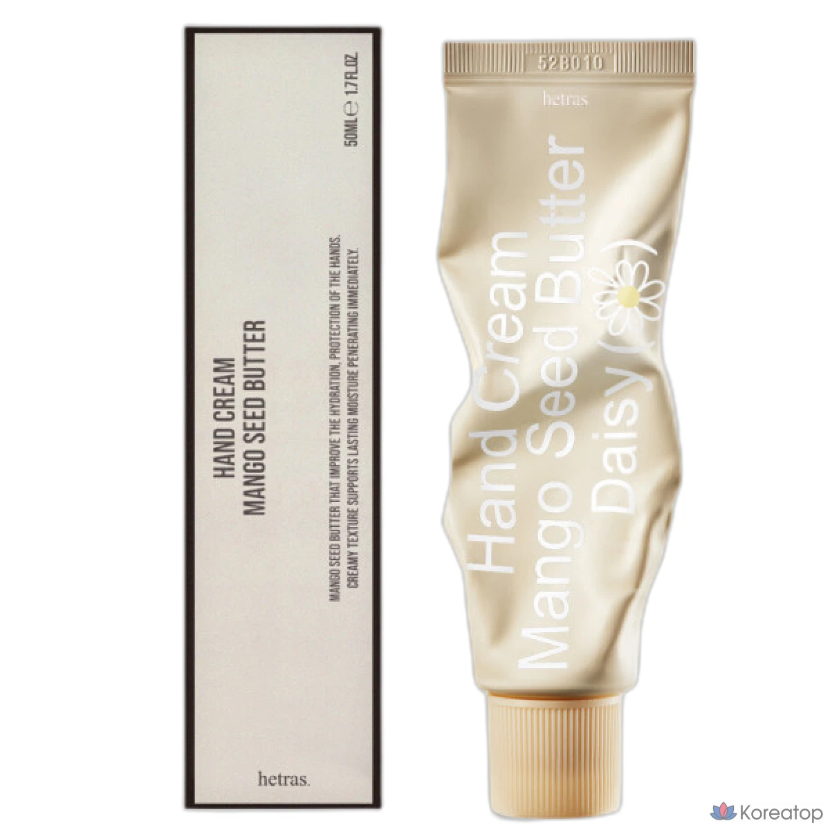Крем для рук Hetras Parfum Silky Touch Daisy, 1 шт, 50 мл, Крем для рук Hetras Parfum Silky Touch Daisy, 50 мл