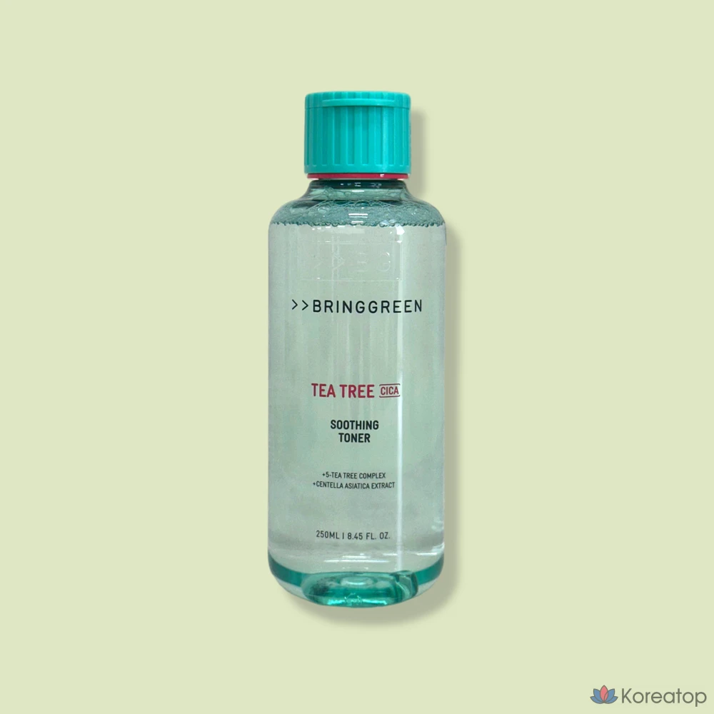 Успокаивающий тоник Bring Green Tea Tree Cica, 250 мл, 1 шт.