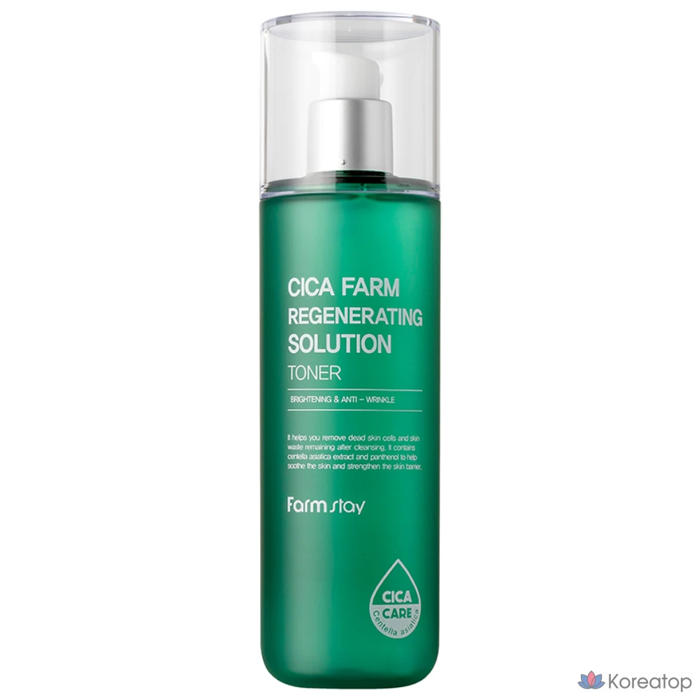 Тоник-восстанавливающий раствор FarmStay Cica Palm, 200 мл, 1 шт.